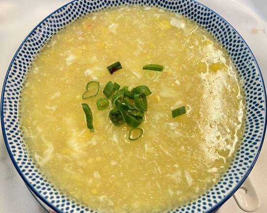 Crab Meat (I) and Sweet Corn Soup 蟹肉玉米汤